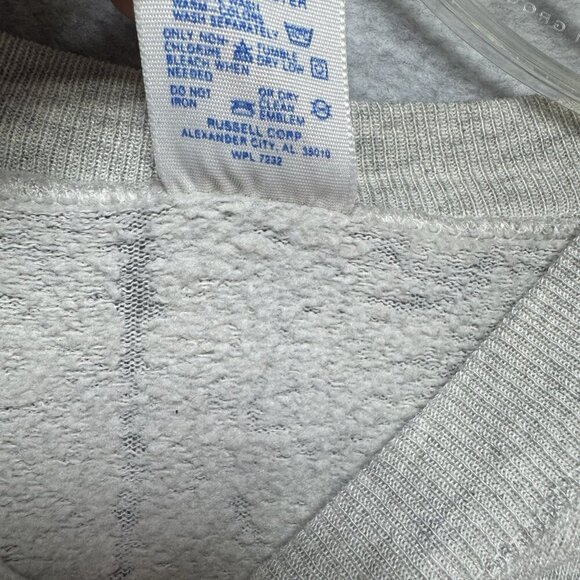 RARE VTG Sweatshirt 80s 90s Pittsburgh Steelers Farrell Tradition XXL USA Gray - Picture 7 of 8